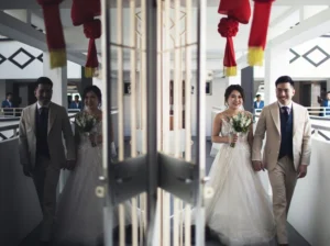 Chris Ling Photography candid street-style wedding photography Singapore