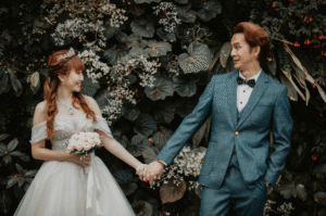 The Aurora Wedding dreamy romantic wedding photography Singapore