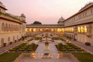 Rambagh Palace - outer view; Wedding photographer in Jaipur