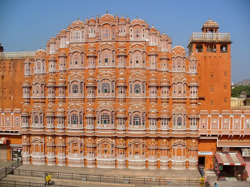 Wedding photographer in Jaipur - in the fable cameraworks captures stunning shots around the architecture in Jaipur, India