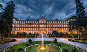 Portugal Wedding Venues: Vidaga Palace outdoor view