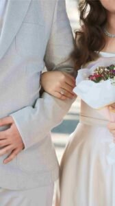 Wedding photographer in Bangkok | Bride and groom hand in hand | In the fable cameraworks