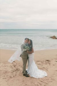 Wedding photographer in Koh Samui: Film and wedding visuals. Couple photoshoot by the beach | In the fable