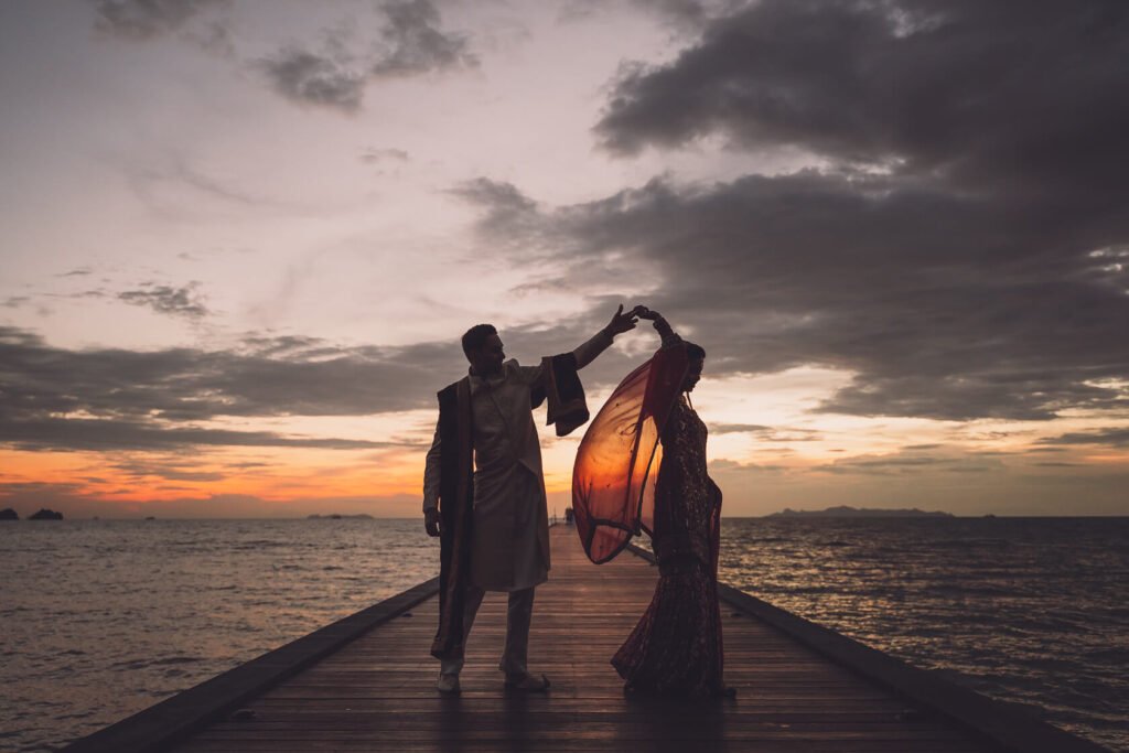 south-asian wedding at intercontinental Koh Samui ; wedding photographer in Koh Samui